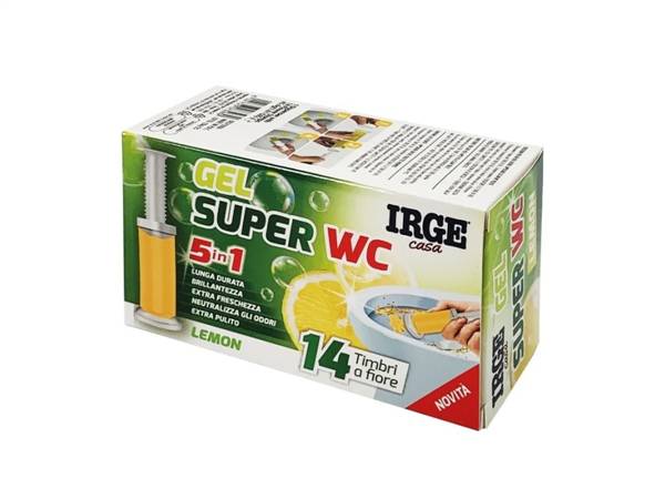 IRGE DEO WC GEL 14 STAMPI LEMON 45GR 