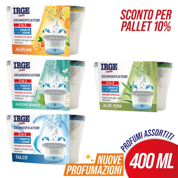 IRGE DEUMIDIFICATORE 400ML PROF. ASS 