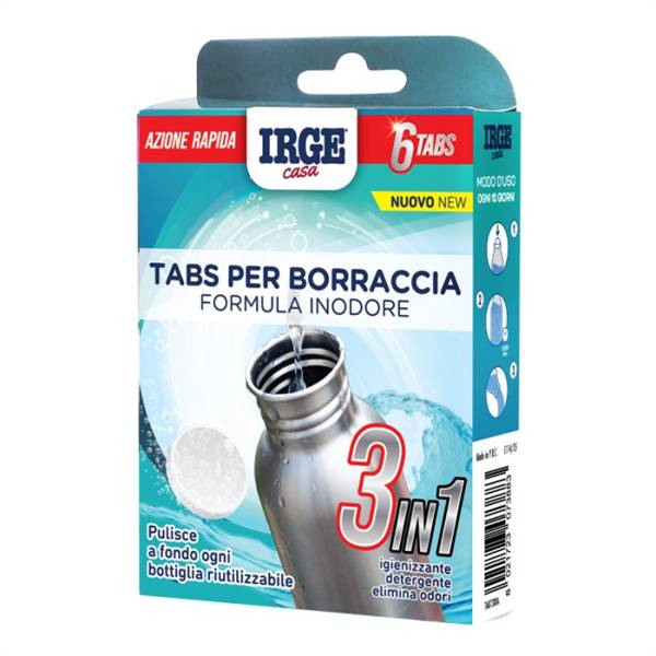 IRGE TABS X PULIZIA BORRACCIA 6PZ 