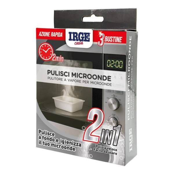 IRGE PULITORE A VAPORE MICROONDE 3X40ML 