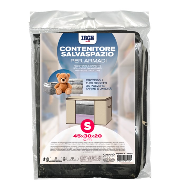 IRGE CONTENITORE SALVASPAZIO 45X30X20CM 