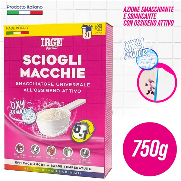 IRGE SCIOGLI MACCHIE IN POLVERE 750GR 