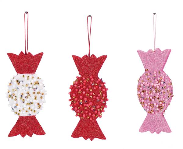 STAR DEC NATALE CARAMELLA CM.7,5X2XH16 