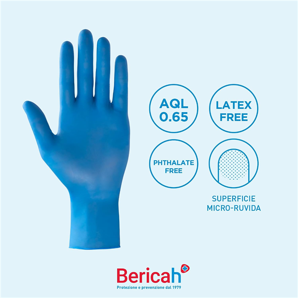 BERICAH GUANTI IN NITRILE TG.S DERMA 