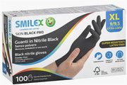 SMILEX GUANTI NITRILE NERO XL S/P 100PZ
