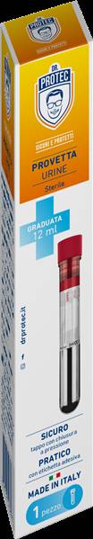 DR. PROTEC PROVETTA STERILE URINE 12ML. 