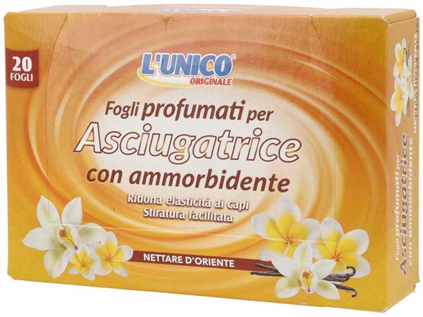 UNICO FOGLI ASCIUGATRICE NETTARE DORIEN 