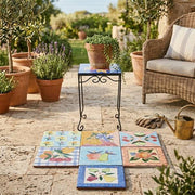 PARTENOPE TAVOLO PORTAPIANTE 21X21X38H C M.