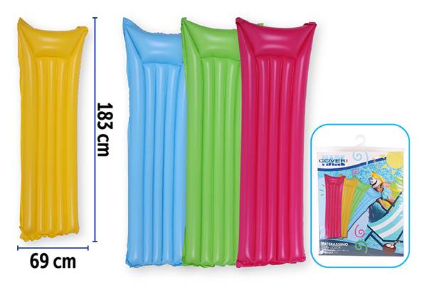 COVERI MATERASSINO GONFIABILE 183X69CM 4COL