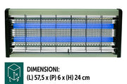COVERI LAMPADA LED MOSCAKILLER 2X6W 220V 