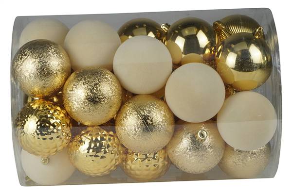 PARTENOPE SFERE 34PZ 8CM ORO 