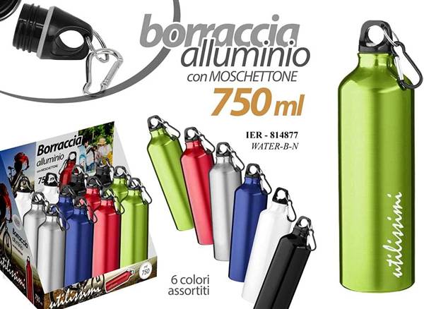 GICOS BORRACCIA ALLUMINIO 750ML WATER 