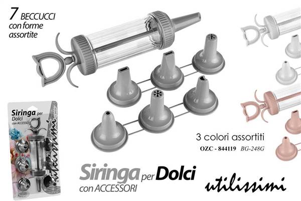 GICOS SIRINGA DOLCI CON ACCESSORI ASS. 