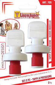 DE LUCA TAPPI A PRESSIONE 2PZ ART.705 