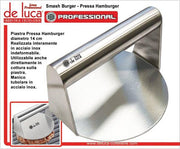 DE LUCA PRESSA HAMBURGER INOX ART.772 