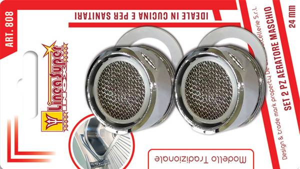 DE LUCA AERATORE MASCHIO 24MM 2PZ 