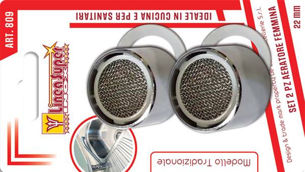 DE LUCA AERATORE FEMMINA 24MM 2PZ 