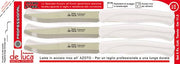 DE LUCA SET 6 COLTELLI TAVOLA M.CO BIANC ART. 634