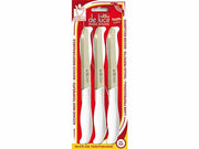 DE LUCA SET 6 COLTELLI INOX BIANCO PROF 