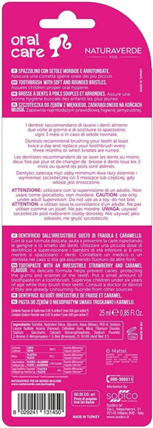 DISNEY SPAZZOLINO + DENTRIFICIO BARBIE 