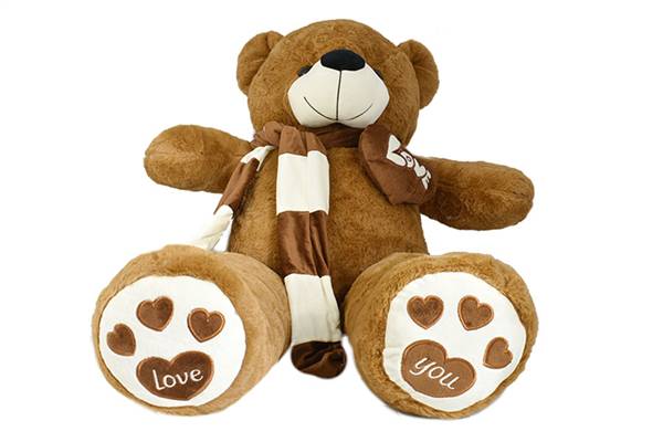 PARTENOPE ORSETTO PELUCHE 120CM C/SCIARP 