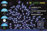 SERIE 500LED 8 FUNZIONI BLU USO ESTERNO 