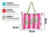 PARTENOPE BORSA MARE CORDATA ROX D3 55X40X13CM