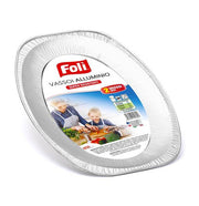 FOLI PACK VASSOIO ALLUMINIO MEDIO 2PZ 