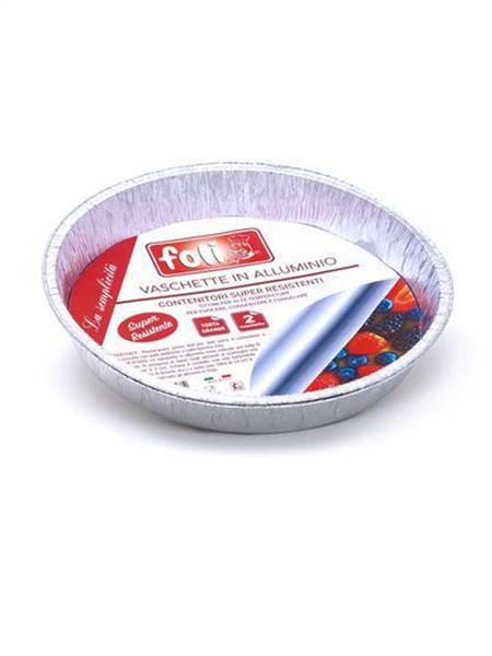 FOLI PACK CONT ALLUM TORTA MEDIA 2PZ 