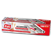 FOLI ROLL ROTOLO ALLUMINIO 100MT 