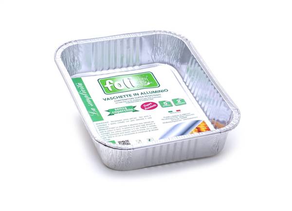 FOLI PACK CONT ALLUMINIO S/C 5PORZ 2PZ 