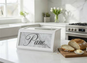CREAZIONI PORTAPANE LINEA MARBLE BIANCO 