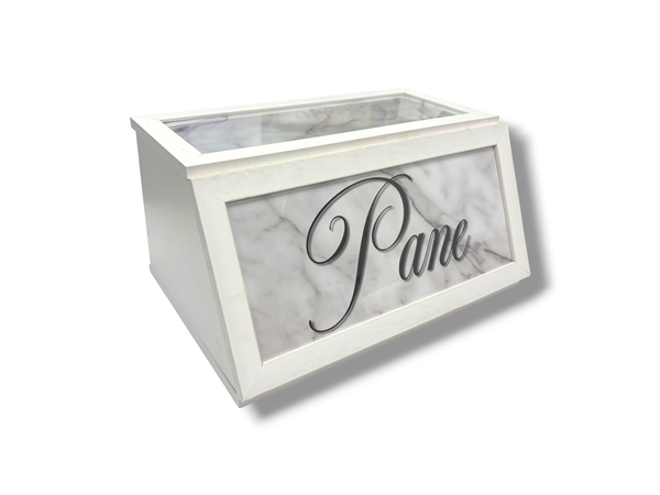 CREAZIONI PORTAPANE LINEA MARBLE BIANCO 