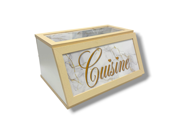 CREAZIONI PORTAPANE LINEA MARBLE PANNA 