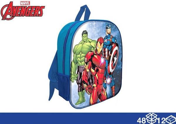 EOL ZAINO 30CM C/RETINA AVENGERS 