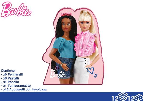 EOL VALIGETTA COLORI 26PZ BARBIE 