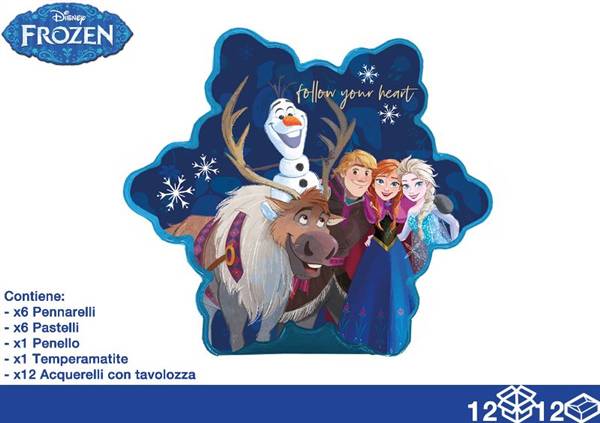 EOL VALIGETTA COLORI 26PZ FROZEN 