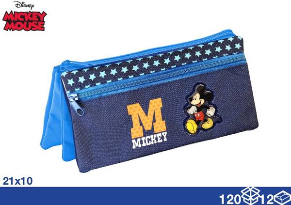 EOL ASTUCCIO PORTACOLORI 3 SPAZI MICKEY 