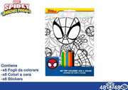 EOL ALBUM DA COLORARE+COLORI SPIDEY 