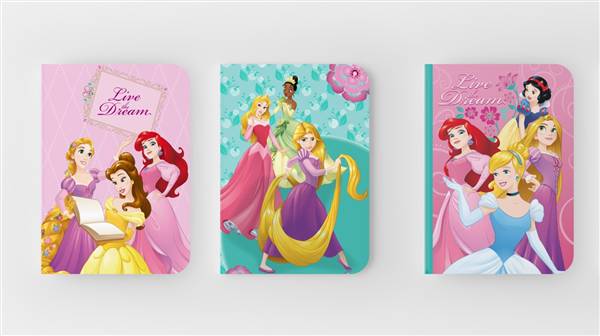 MAXI QUADERNO RIG B PRINCIPESSE 