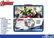 EOL VALIGETTA LATTA COLORI 44PZ AVENGERS 