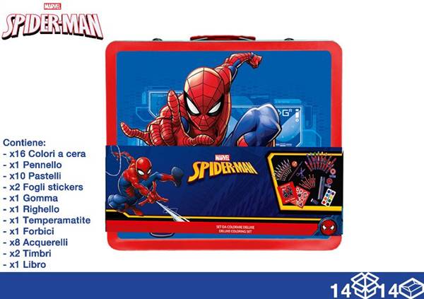 EOL VALIGETTA LATTA COLORI 44PZ SPIDERMA 