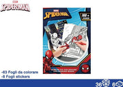 EOL ALBUM DA COLORARE 71FG+STICK SPIDERM 