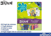 EOL ALBUM DA COLORARE CON COLORI STITCH 