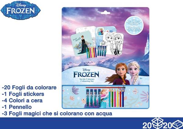 EOL ALBUM DA COLORARE CON COLORI FROZEN 