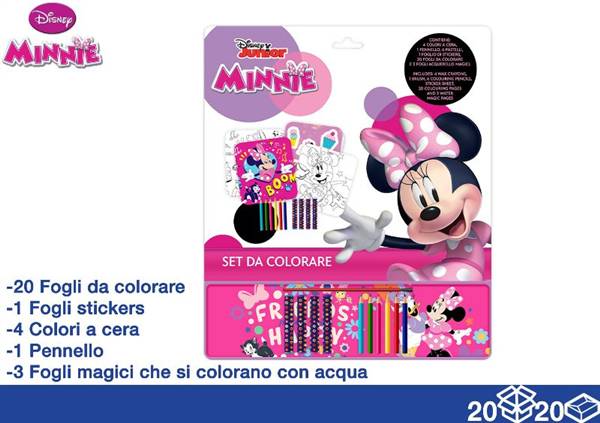 EOL ALBUM DA COLORARE CON COLORI MINNIE 