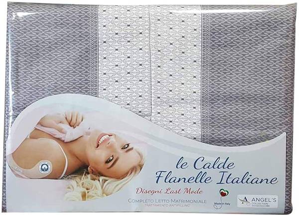 ANGEL'S COMPLETO LETTO FLANELLA 1/2P 