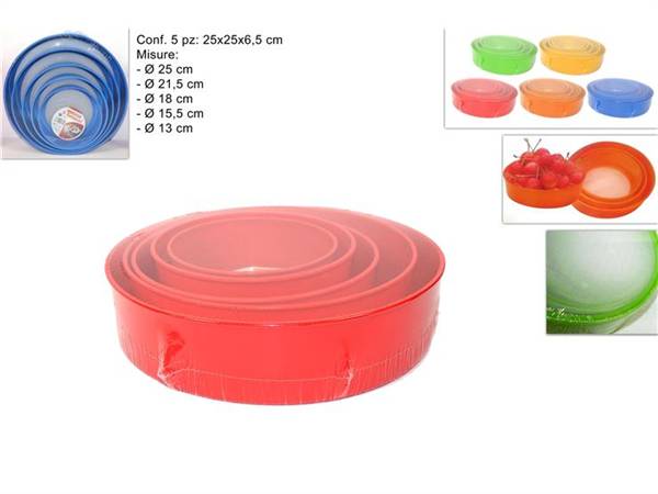 DUE ESSE SETACCI PLASTICA 5PZ COL ASS 