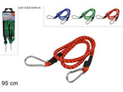 DUE ESSE CORDA ELASTICA C/MOSCHETT 95CM 
