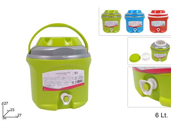 DUE ESSE CONTENITORE FRIGO 6LT C/RUBINET 